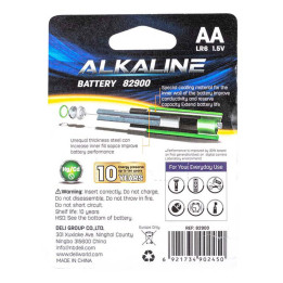 Alkaliparistot Deli AA LR6 4+2 kpl