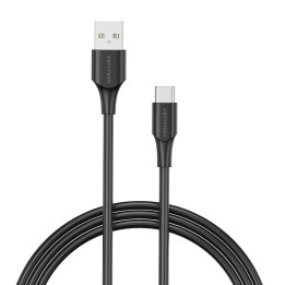 USB 2.0–USB-C kaabel Vention CTHBD 3A, 0,5 m must