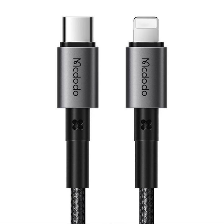 USB-C kaabel Lightning Mcdodo CA-2850, 36 W, 1,2 m (must)