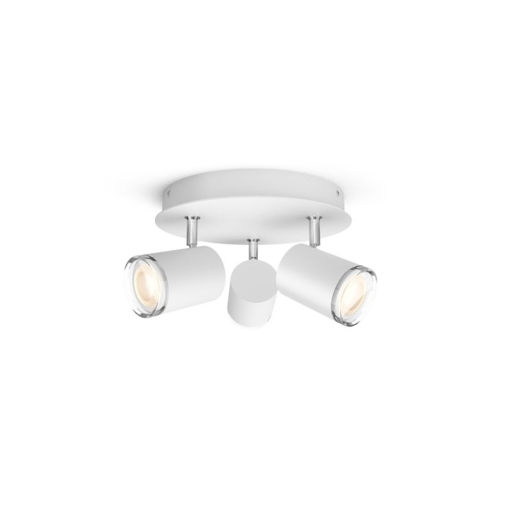 Philips Hue Adoreplate/spiralinė balta 3x5W 230V