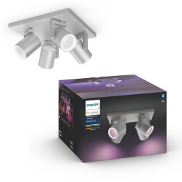 Philips Hue laelamp Argenta plaat/spiraalalumiinium 4x5,7W