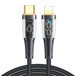 Joyroom S-C Lightning 20 W 1,2 m USB uz USB-C Lightning kabelis S-CL020A3 (melns)