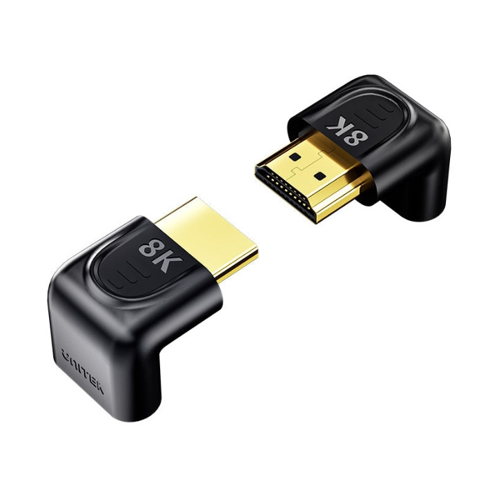 Unitek Adapter kątowy 8K HDMI 90 i 270 stopni