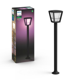 Philips Hue Econic RGBW juodas stulpas 1x15W 24V