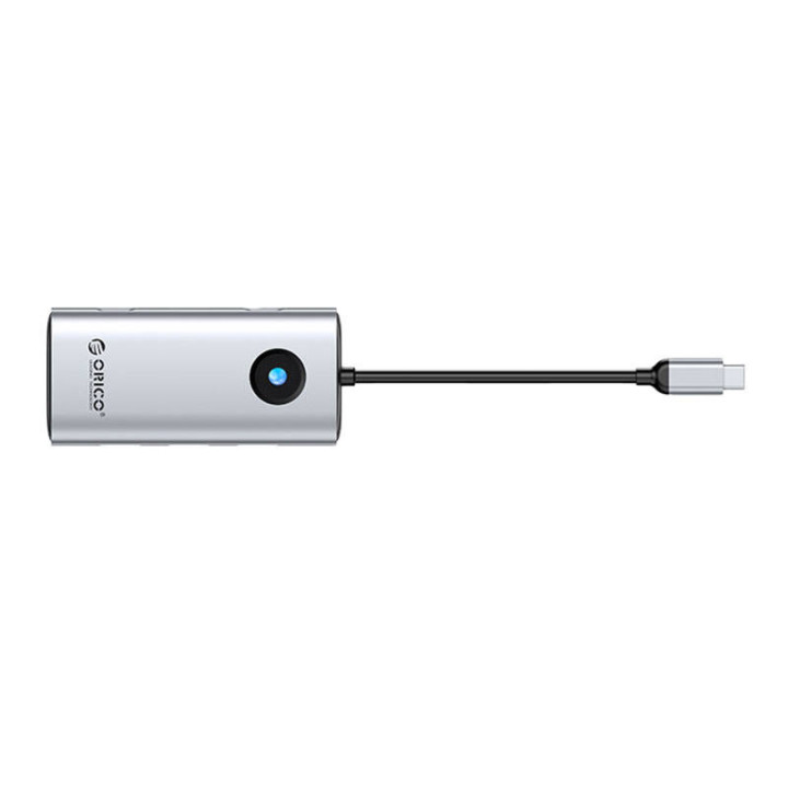 Orico Type-C 6in1 HUB -monitoimitelakointiasema (hopea)