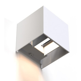 Hama rėmo WIFI sieninis šviestuvas, 10 cm, IP 44, baltas
