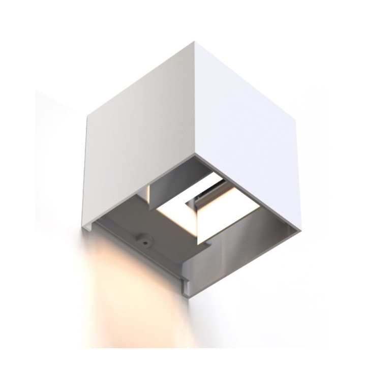 Hama rėmo WIFI sieninis šviestuvas, 10 cm, IP 44, baltas