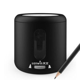 Точилка для карандашей Tenwin 8035-1 Аккумулятор/USB (черная)
