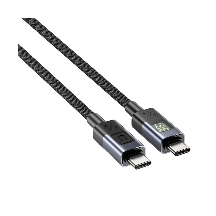 Кабель UNITEK C14158ABK01, USB-C к USB-C, 3м, экранированный