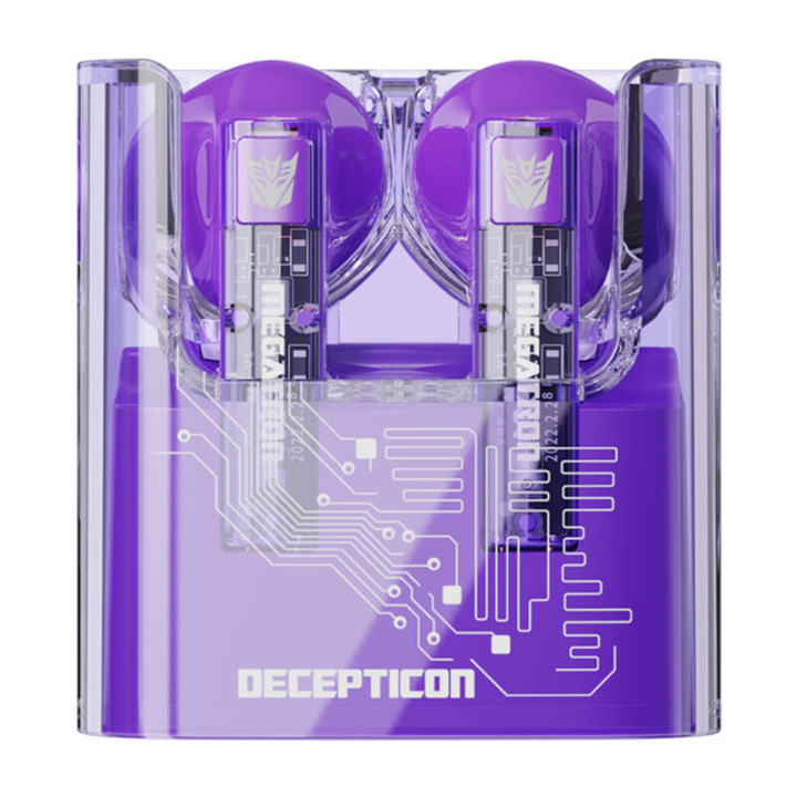 TWS Transformers TF-T08 austiņas (violeta)