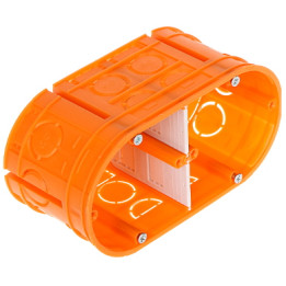 FLUSH BOX 2-GANG M-2X60-F SIMET