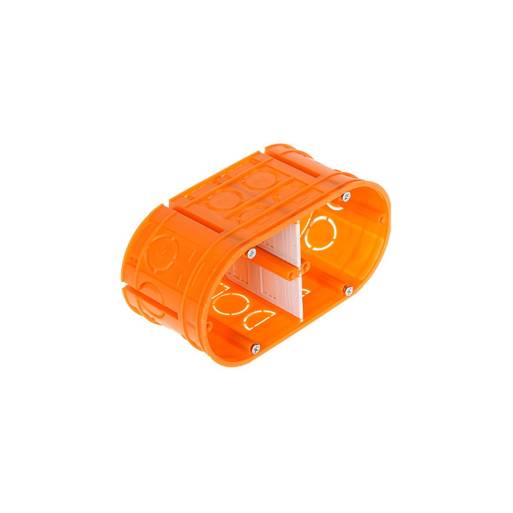 FLUSH BOX 2-GANG M-2X60-F SIMET
