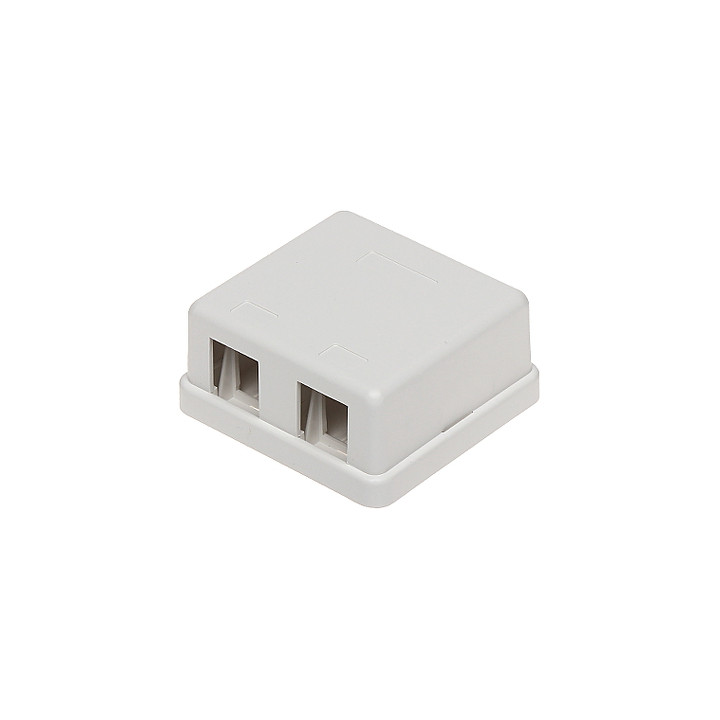 Кейстоновый разъем FX2-MULTI, RJ45, белый