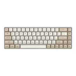 Darkflash GD68 mehāniskā tastatūra, bezvadu (brūns cukurs)