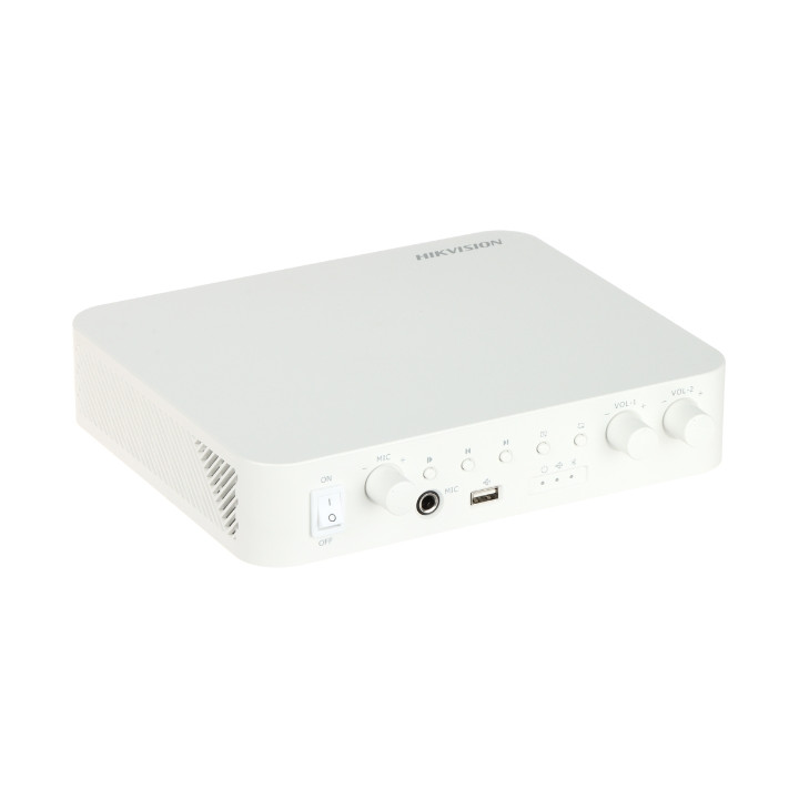 2 ZONU AUDIO PASTIPRINĀTĀJS DS-QAE0A60G1-VB 60 W Hikvision