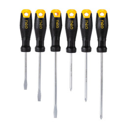 Skrūvgriežu komplekts Deli Tools EDL620006, ar magnētu, 6 gab