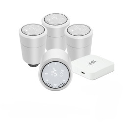 Immax NEO Smart Thermostat 4+1 Starter Kit, Zigbee, TUYA