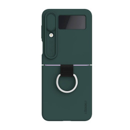 Nillkin CamShield zīdains Samsung Galaxy Z Flip 4 5G korpuss (zaļš)