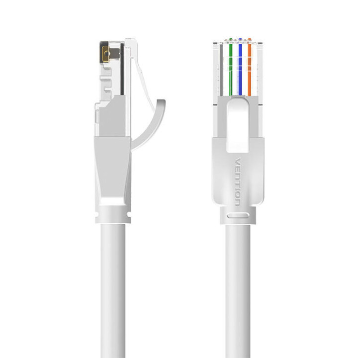 Tinklo kabelis UTP CAT6 Vention IBEHH RJ45 Ethernet 1000Mbps 2m pilka