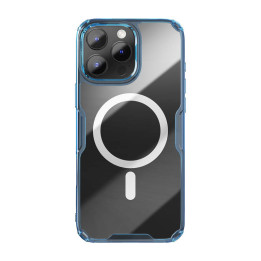 Nillkin Nature TPU Pro Magnetic iPhone 16 Pro -kotelo (sininen)