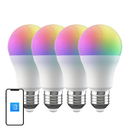Smart BLU LED RGB Broadlink LB4E27 lemputė (4 pakuotės)