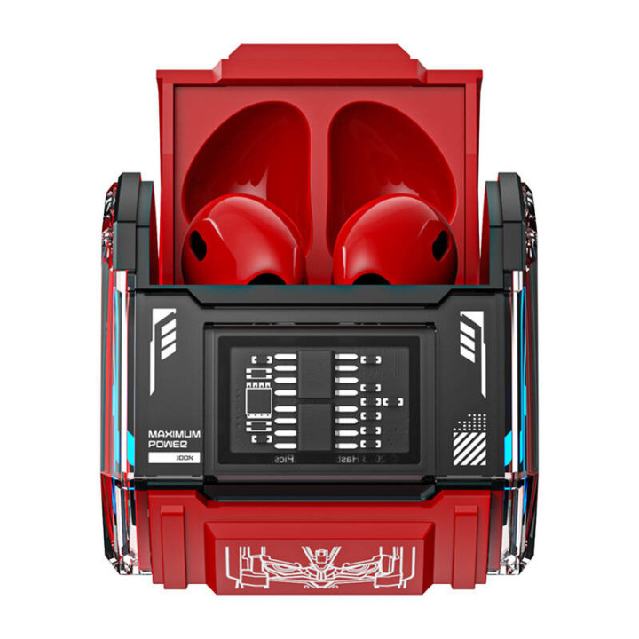 TWS Transformers MG-C03 austiņas (sarkanas)