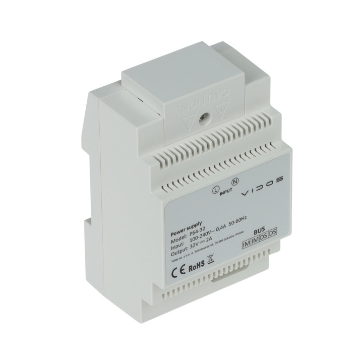 MAITINIMO ADAPTERIS P64-32 VIDOS 2IP VIDOS