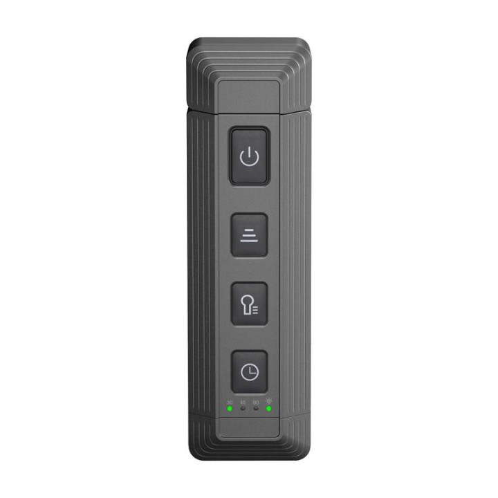 Pagarināms grāmatu apgaismojums Glocusent GLCSNTA2601 USB 500mAh pelēks