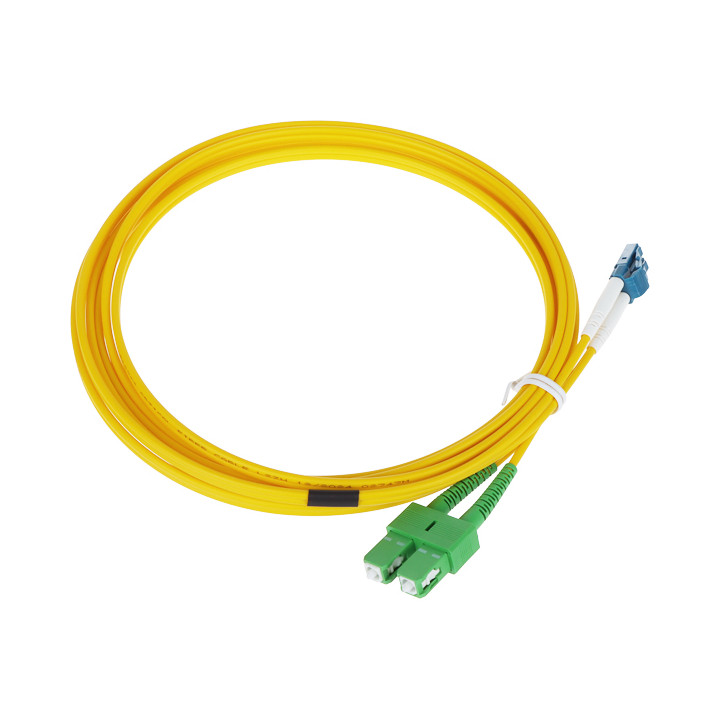VIENO REŽIMO PATCHCORD PC-2SC-APC/2LC-3 3 m ULTIMODE