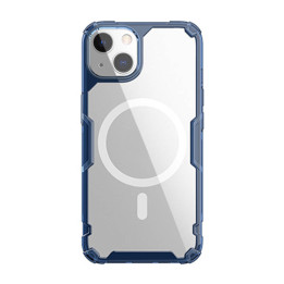 Magnetinis dėklas Nillkin Nature TPU Pro, skirtas Apple iPhone 13 (mėlynas)