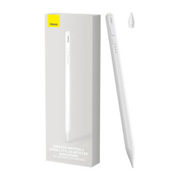 Baseus Smooth Writing 2 Stylus Pen LED indikaatoritega (valge)