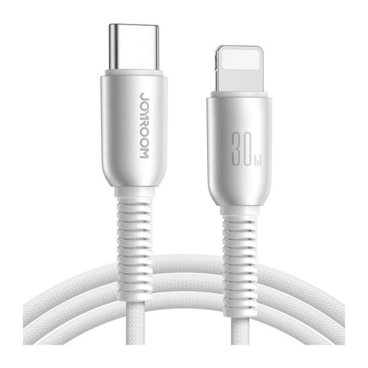 Kabel USB-C Lightning Joyroom S-A51 30W, 1,2m sary