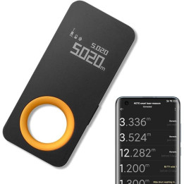 Nutikas lasermõõtur HOTO QWCJY001 (Bluetooth, OLED, 30 m)