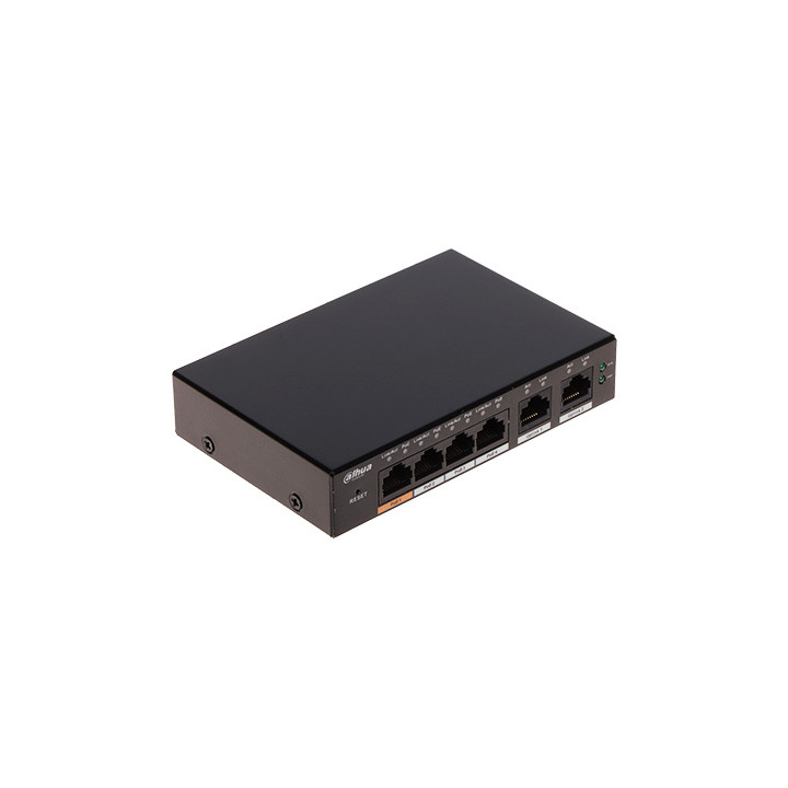 SLĒDZIS POE S4100-4GT2GT-60-C 4 PORT DAHUA