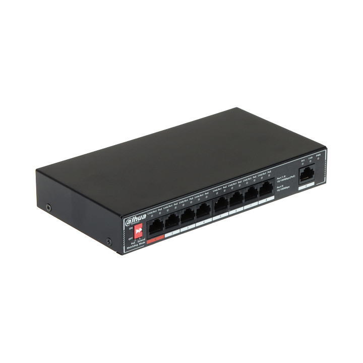 SWITCH POE SF1009P 8-PORTTINEN DAHUA