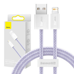 USB-кабель для Lightning Baseus Dynamic 2 Series, 2,4 А, 1 м (фиолетовый)