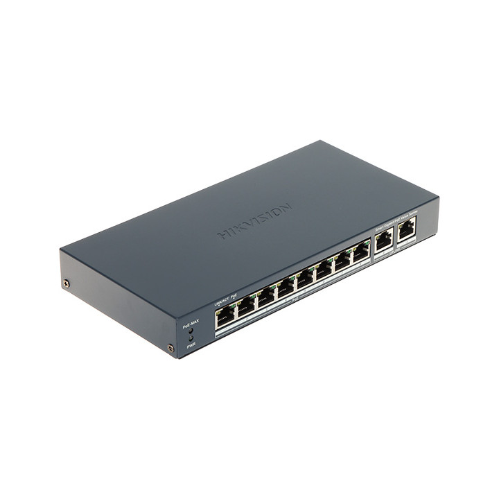 LÜLITI POE DS-3E1510P-EI/M 8-PORT Hikvision
