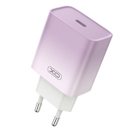 Зарядное устройство XO CE18, USB-C, PD30W (фиолетовое)