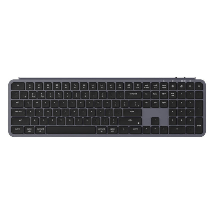 Itin plona Keychron B6 Pro 2.4G belaidė klaviatūra (pilka) [B6P-K1].