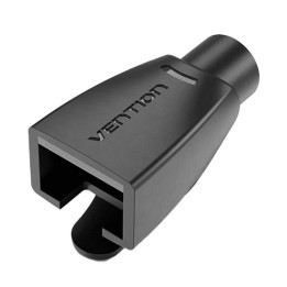 Сапоги разгрузочные RJ45 Cover Vention IODB0-50, 50 шт., упаковка ПВХ чёрная