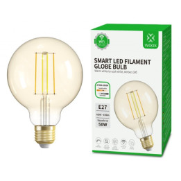WOOX R5139 viedā spuldze Retro WiFi LED 4,9 W kvēldiegs E27 G95