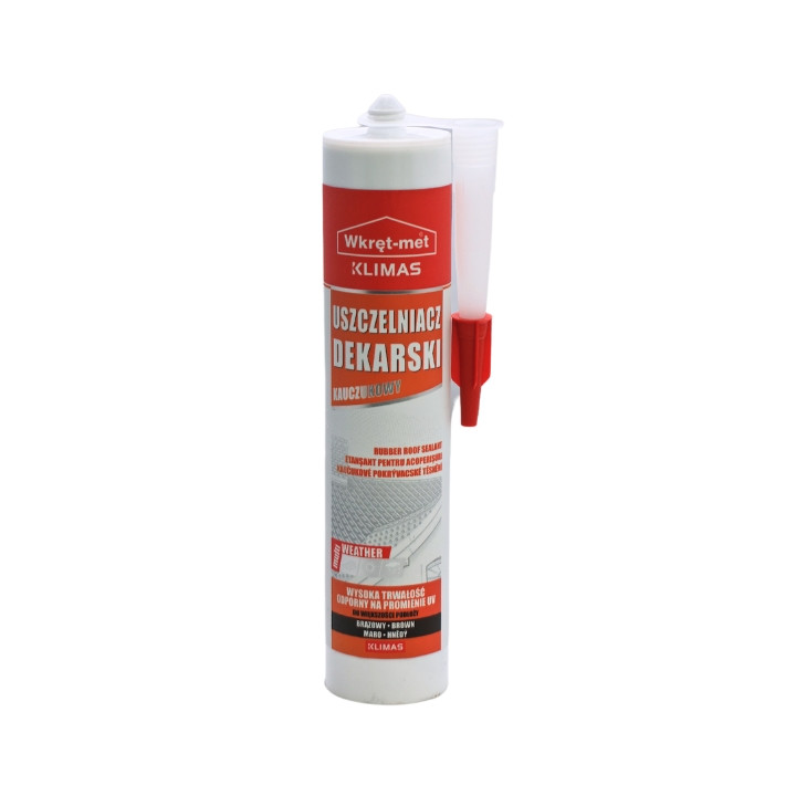 GUMINIS STOGO SANTRAUKAS UDK-310-BR KASETĖ 310 ml RUDA WKRĘT-MET KLIMAS