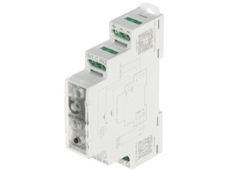 dubults, BEZ POTENCIĀLA SMART SWITCH SWITCHBOX-D-DC-DIN/BLEBOX Wi-Fi, 230 V maiņstrāva, 30 V DC