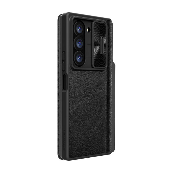 Nillkin Qin Pro Odinis Samsung Galaxy Z Fold 6 5G dėklas (juodas)