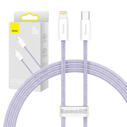 USB-C kabelis Lightning Baseus Dynamic 2 Series, 20W, 1m (violeta)