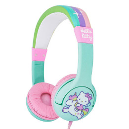 Juhtmega kõrvaklapid lastele OTL Hello Kitty Rainbow (türkiissinine)