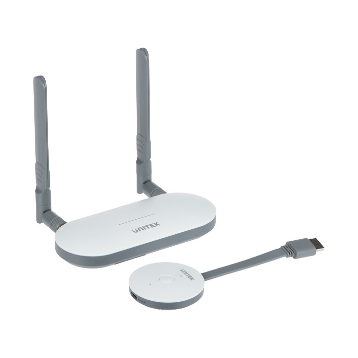 БЕСПРОВОДНОЙ УДЛИНИТЕЛЬ HDMI V1183A01 2,4 ГГц + 5 ГГц UNITEK