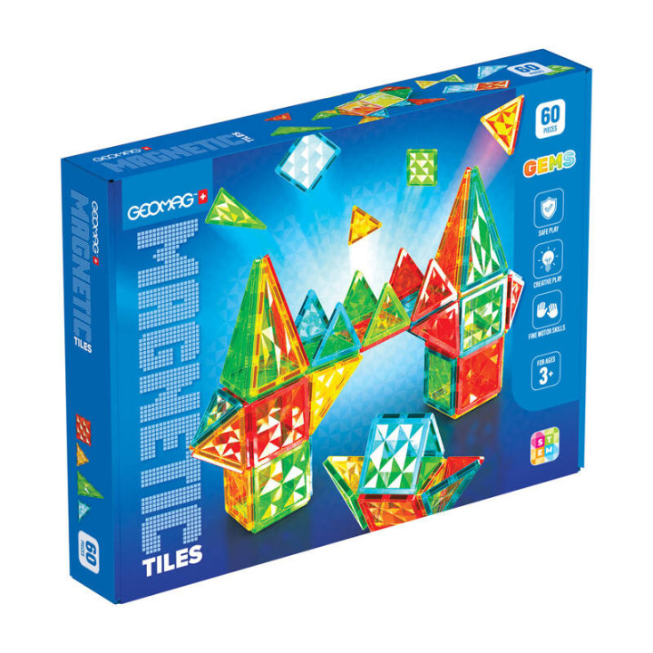 Geomag Gems 60 магнитных плиток