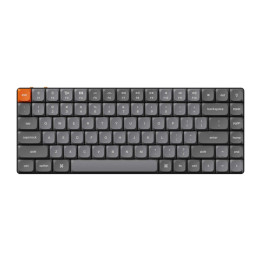 Keychron K3 Max RGB Brown Switch belaidė žemo profilio klaviatūra (juoda) [K3M-H3].