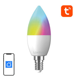 Išmanioji LED lemputė Laxihub LAE14S (2 pakuotės) WiFi Bluetooth Tuya